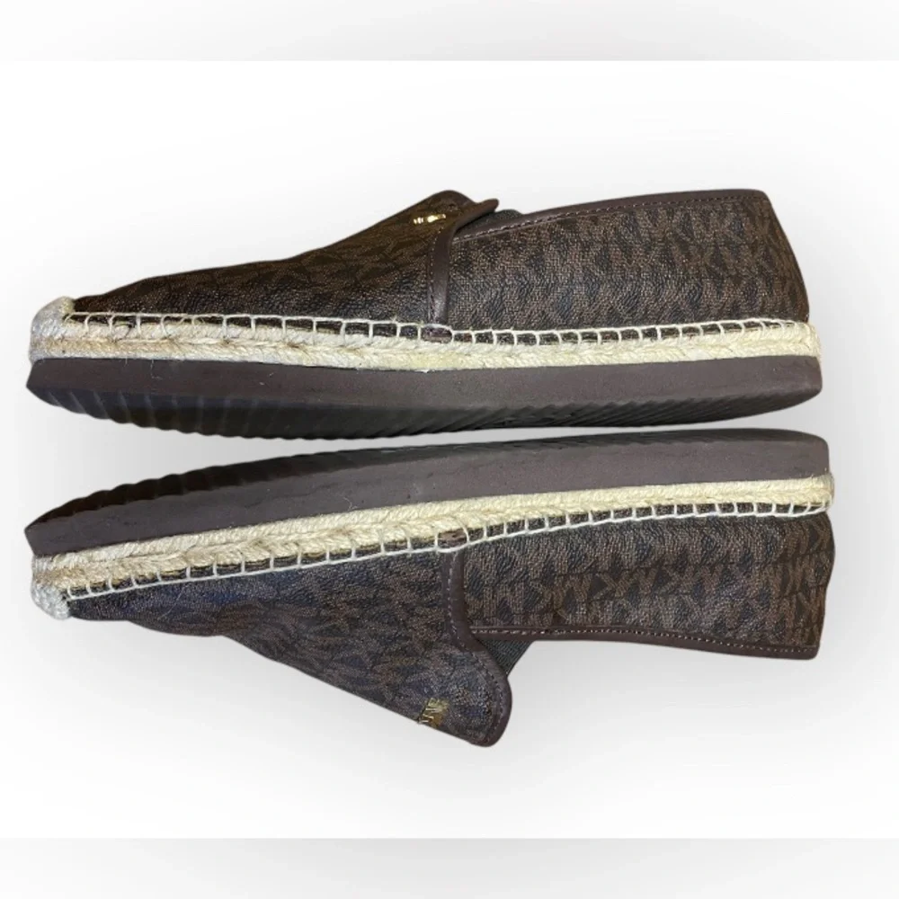 Michael Kors April monogram espadrilles